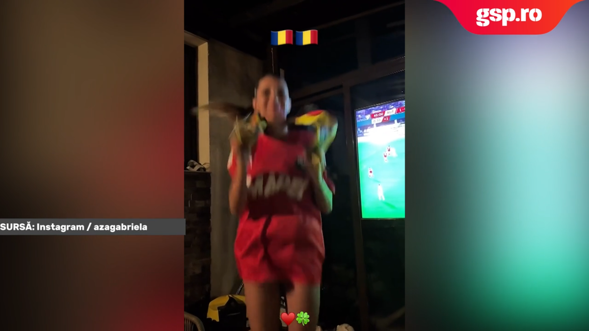 Mândră de iubitul titular în naționala României! I-a făcut galerie în fața televizorului: „Nu știți câte emoții am”