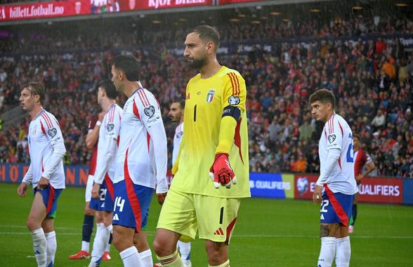 Donnarumma „a explodat” după umilința Italiei cu Norvegia: „Așa ceva e inacceptabil”