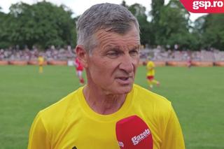 Ioan Ovidiu Sabău a jucat azi la Făgăraș și a vorbit despre amicalul României: „Se transformă când e antrenat de Hagi”