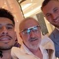 Becali s-a fotografiat alături de Florinel Coman și Denis Drăguș // Foto: Instagram