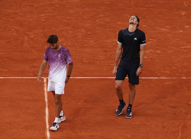 Flavio Cobolli - Alexander Zverev, marea finală de la Roland Garros // FOTO Getty Images
