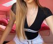 GALERIE FOTO. Denisa Moga încinge Derby de România » E una dintre cele mai frumoase iubite de fotbaliști