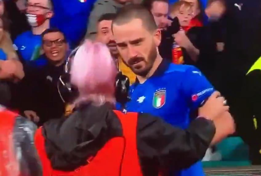 Moment incredibil pentru Bonucci pe Wembley!