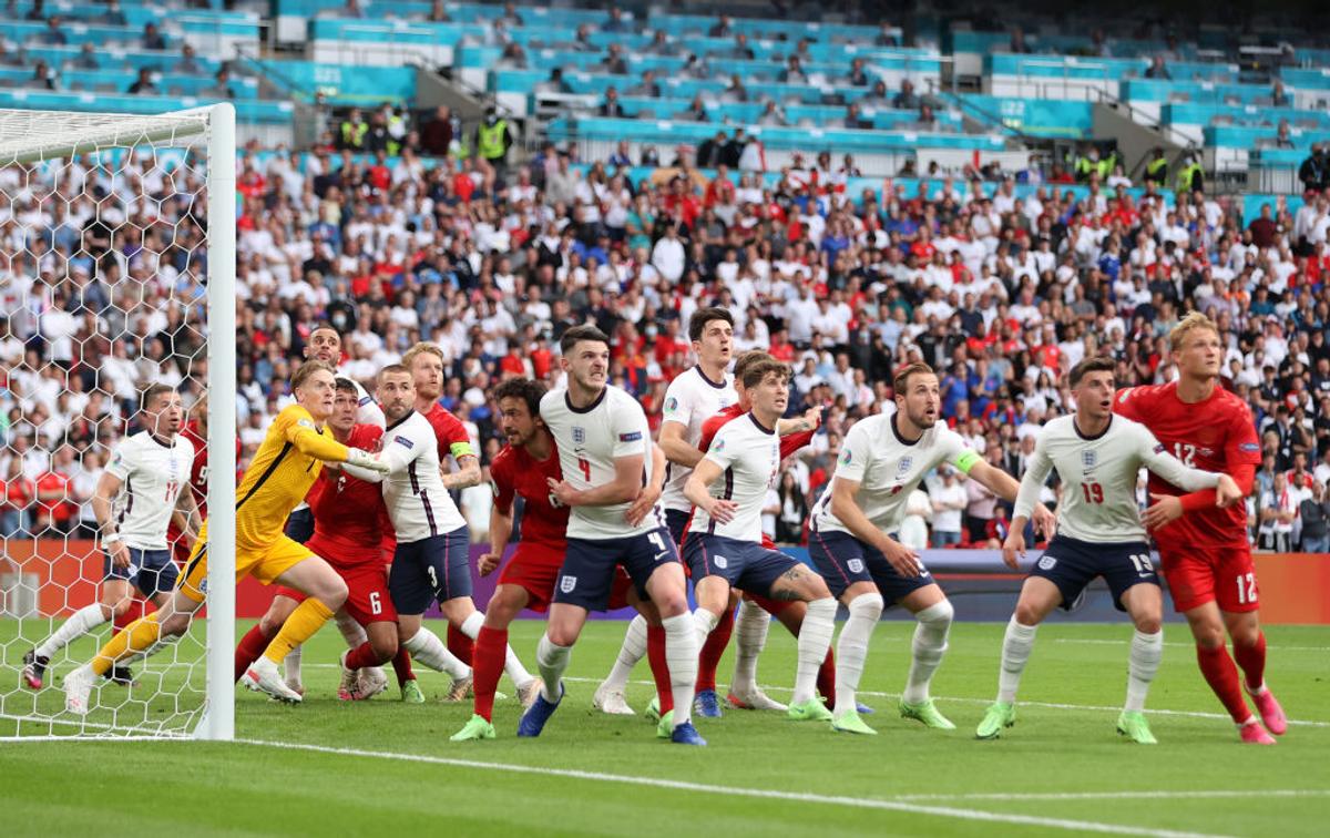 Anglia - Danemarca, semifinală Euro 2020