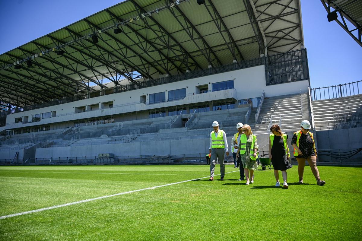 Cum arată lucrările la stadionul lui Hermannstadt - martie 2022
