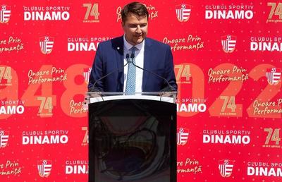 CS Dinamo reacționează, după ordinul impus de Eduard Novak: „Nu e o decizie care să ajute sportul românesc”