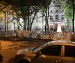 Peluza Sud a împânzit Bucureștiul cu mesaje împotriva lui Gigi Becali
