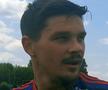 Alexandru Buziuc, la finalul amicalului CSA Steaua - CS Tunari 2-2