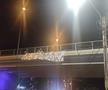 Peluza Sud a împânzit Bucureștiul cu mesaje împotriva lui Gigi Becali
