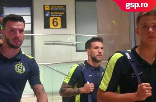Delegația celor de la FCSB a revenit, vineri, în România / Captură GSP Video