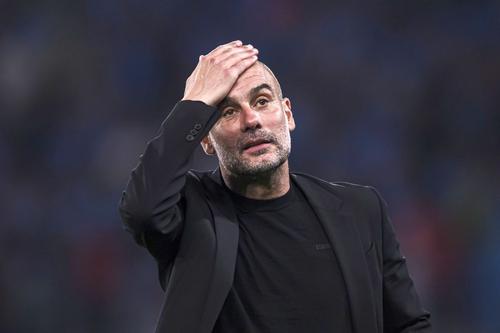 Pep Guardiola, antrenorul lui Manchester City