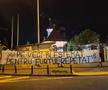 Peluza Sud a împânzit Bucureștiul cu mesaje împotriva lui Gigi Becali