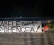 Peluza Sud a împânzit Bucureștiul cu mesaje împotriva lui Gigi Becali
