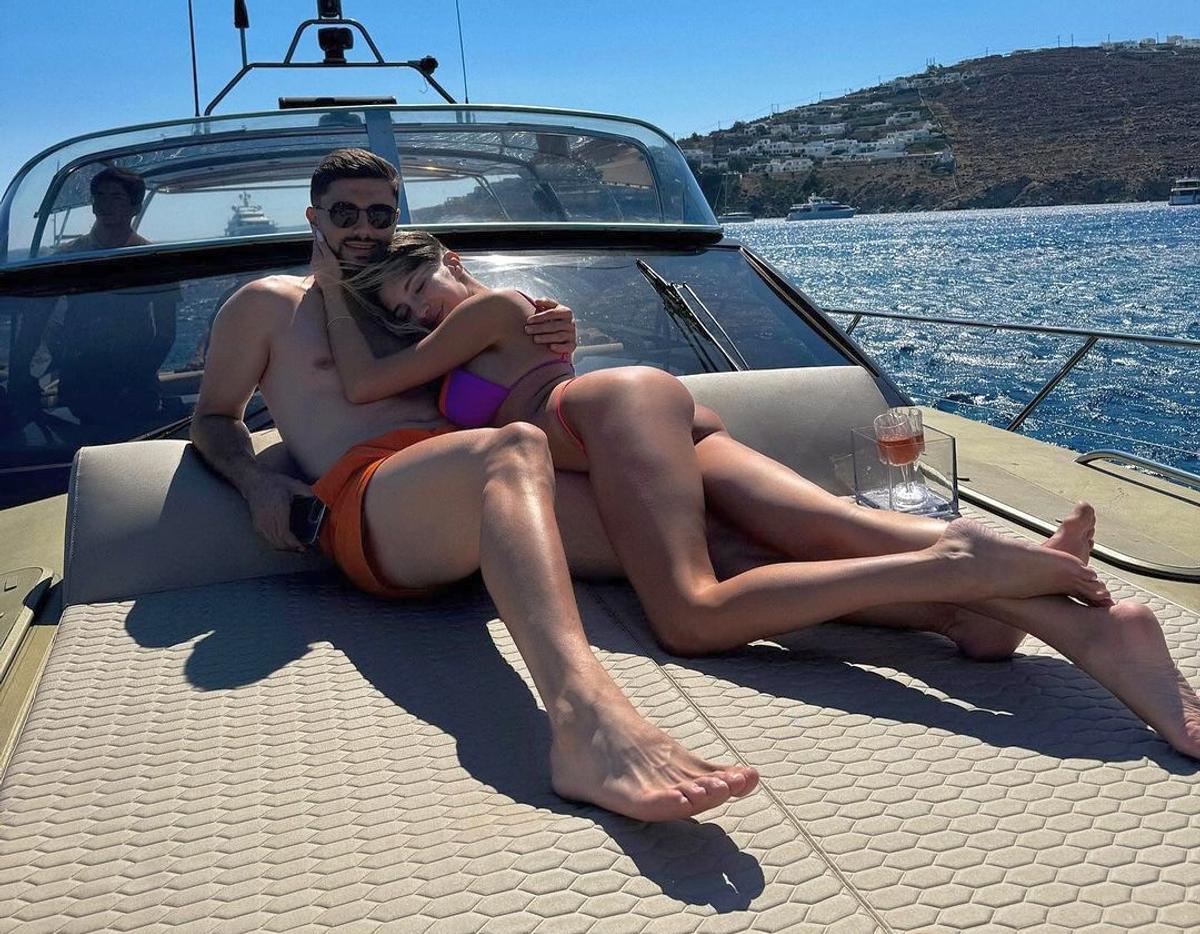 Aza Gabriela, vacanță în Capri alături de Horațiu Moldovan