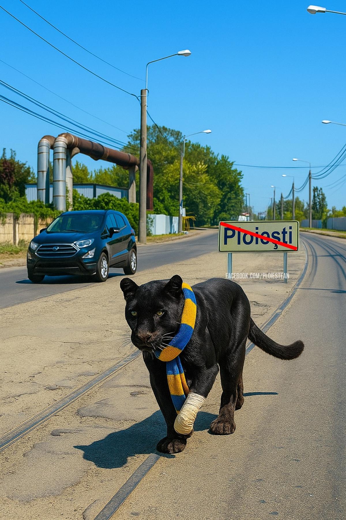 Au găsit pantera neagră! » Clubul din „Liga Florilor” a „deturnat” cu umor știrea Andreei Esca: „Urmele duc către sala noastră”