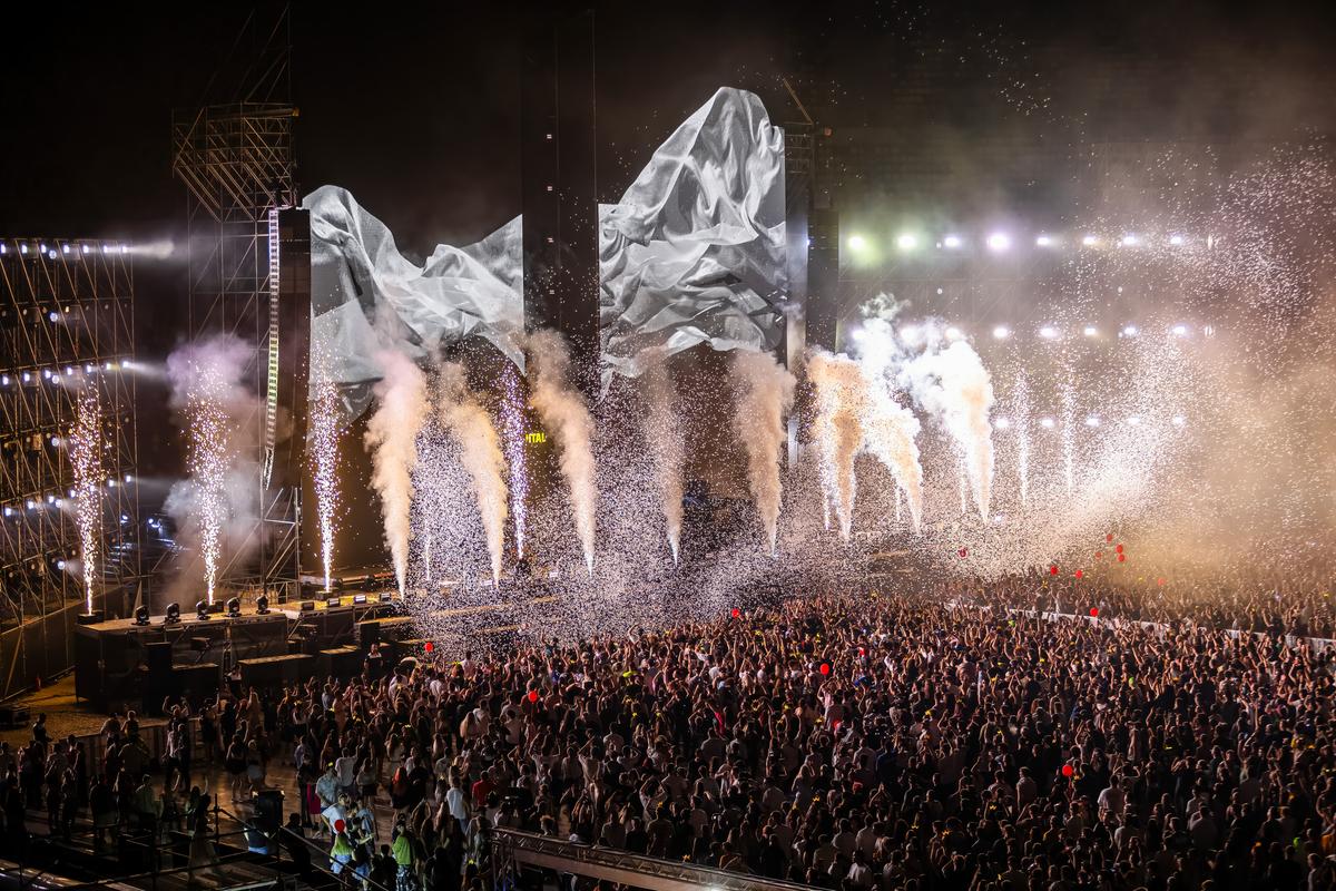 Neversea Kapital pe Arena Națională din București (6 iulie 2025)