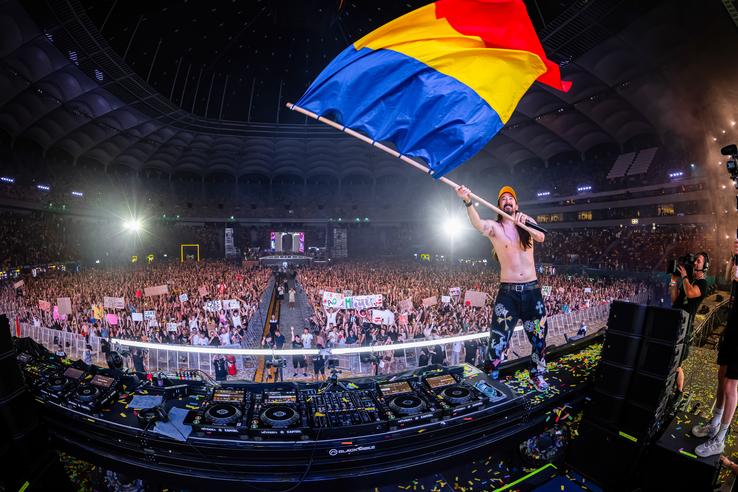 Neversea Kapital pe Arena Națională din București (6 iulie 2025). Foto: UNTOLD Universe