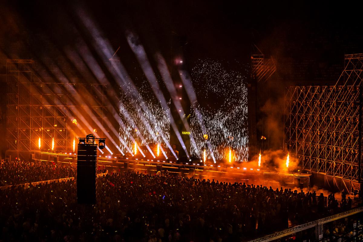 Neversea Kapital pe Arena Națională din București (6 iulie 2025)
