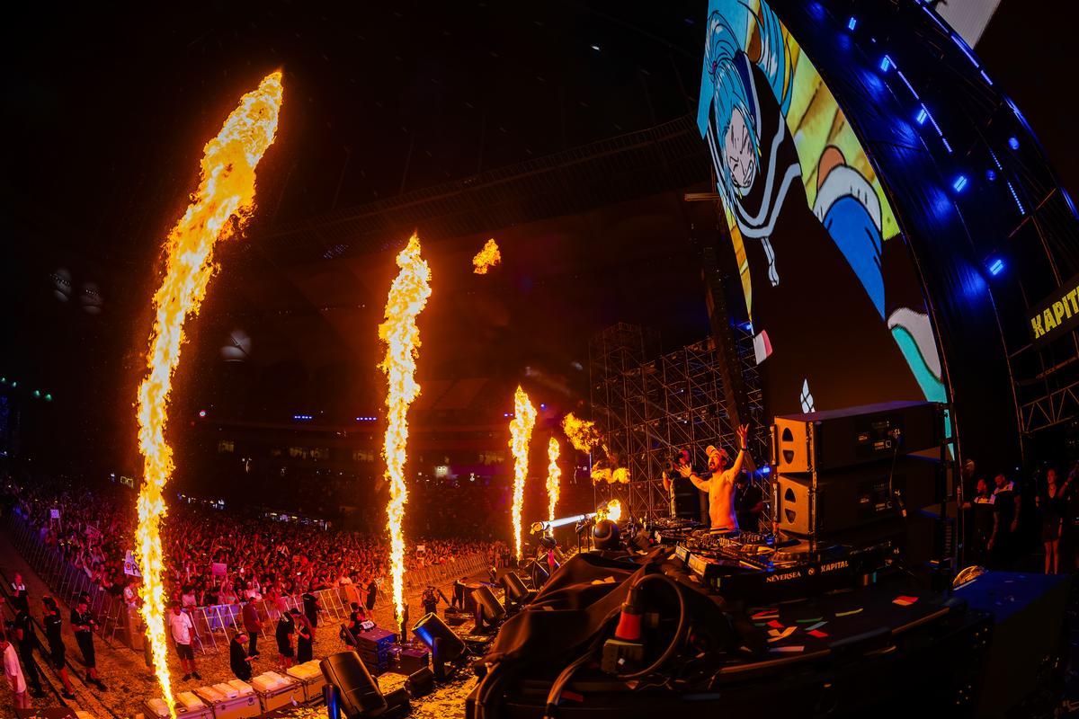 Neversea Kapital pe Arena Națională din București (6 iulie 2025)