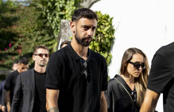 Decizia lui Manchester United, după ce Bruno Fernandes și Diogo Dalot au fost la înmormântarea lui Diogo Jota