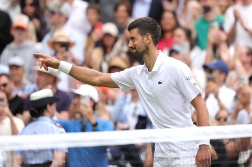 Novak Djokovic, calificare în „sferturi” la Wimbledon/Foto: Getty Images