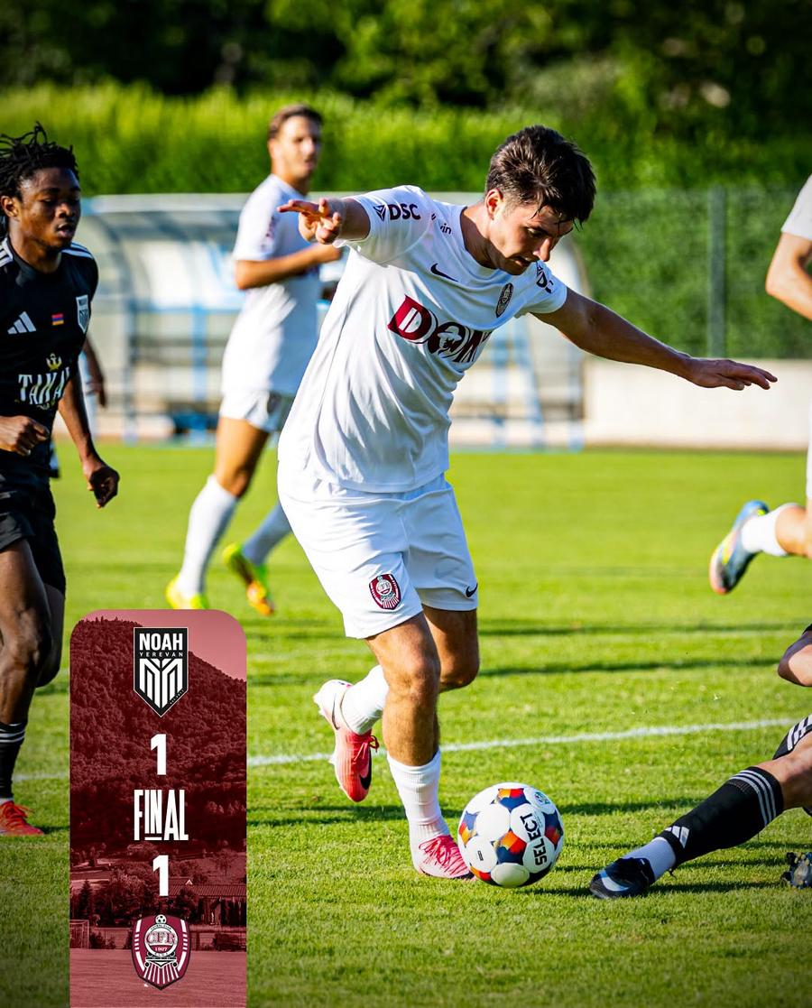 În plin scandal de pariuri, Damjan Djokovic a evoluat azi pentru CFR Cluj