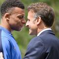 Kylian Mbappe și Emmanuel Macron // FOTO: Imago Images