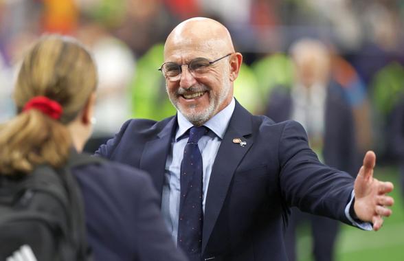 Luis de la Fuente, selecționerul Spaniei: „M-aș duce personal să-l iau de acasă”