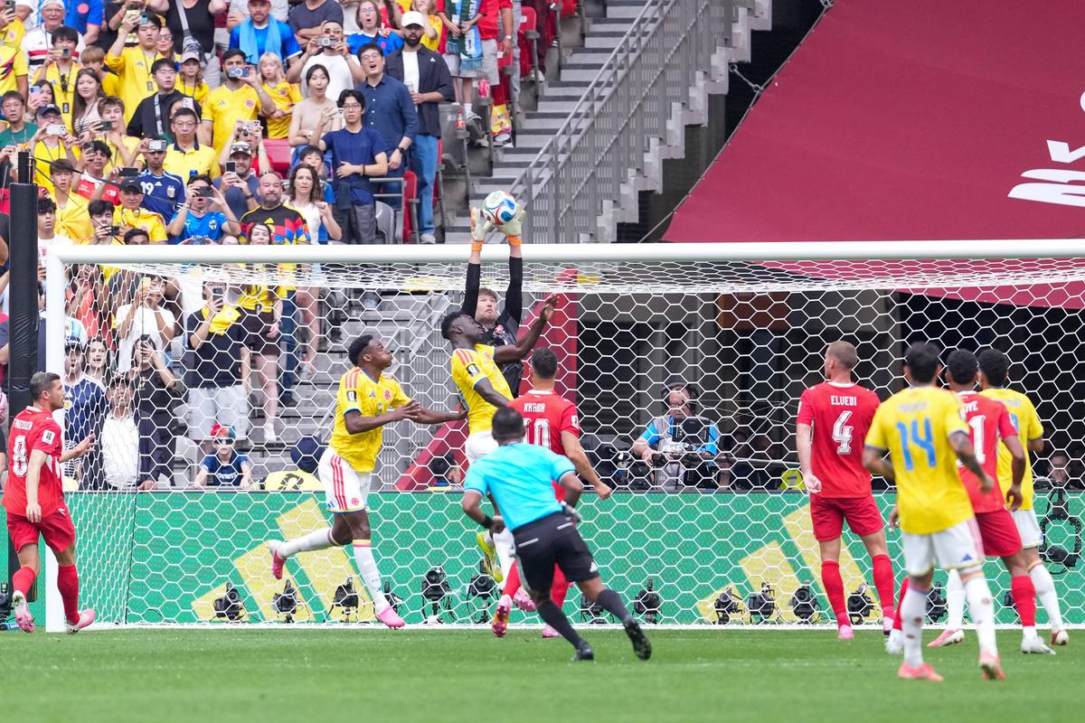 Elveția - Columbia, CM 2026