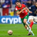 Achraf Hakimi și Kylian Mbappe, în Maroc - Franța / Foto: Imago Images
