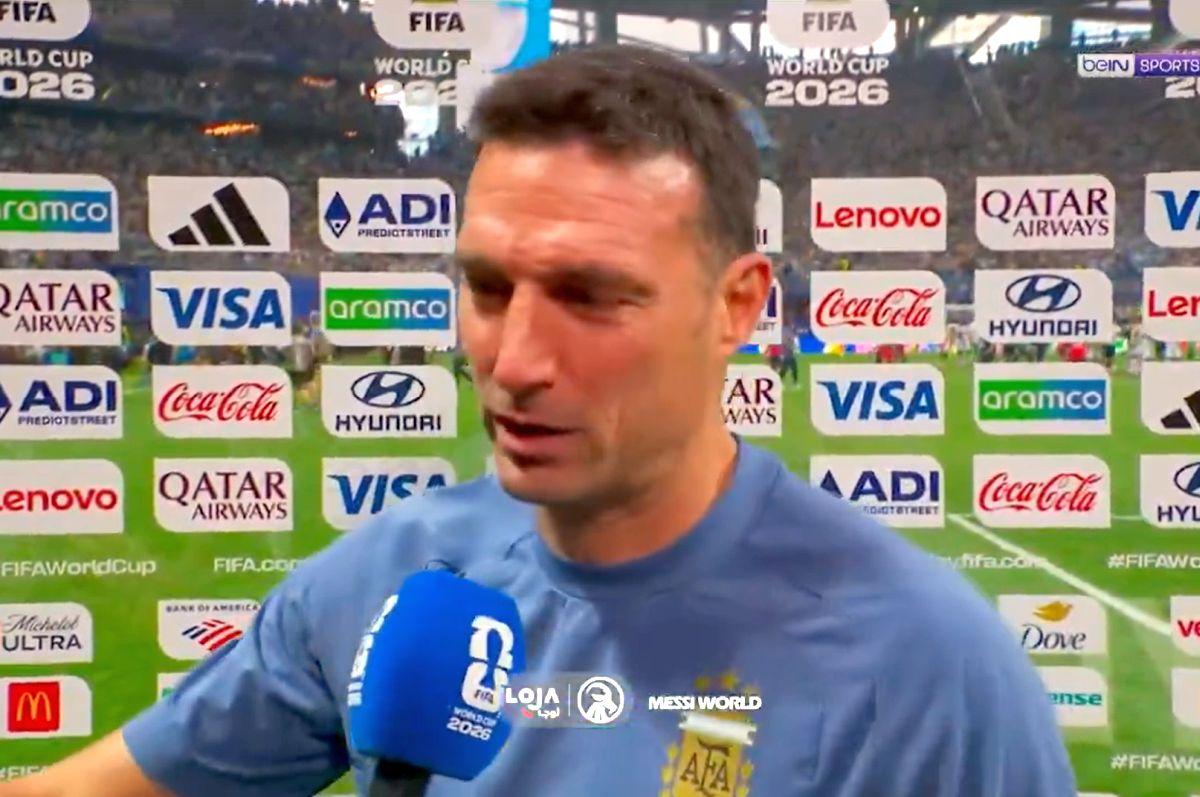 Lionel Scaloni, selecționerul Argentinei, a părăsit interviul după 12 secunde: „Doamne, nu pot!”