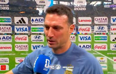 Lionel Scaloni, selecționerul Argentinei, a părăsit interviul după 12 secunde: „Doamne, nu pot!”