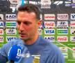 Lionel Scaloni a izbucnit în lacrimi după calificarea dramatică a Argentinei și a părăsit interviul după 12 secunde // FOTO: X