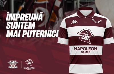 Napoleon Games devine partenerul principal al FC Rapid București