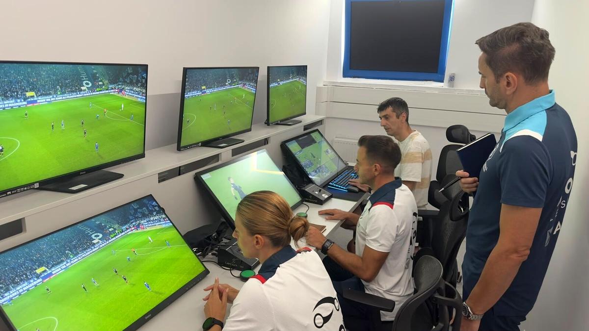 Radu Petrescu și Andrei Chivulete au picat testele CCA! Imagini în premieră din noul HUB al arbitrajului video