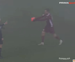 Momentul în care Djokovic îl provoacă pe arbitrul Colțescu să-i acorde cartonașul galben Foto: Captură foto
