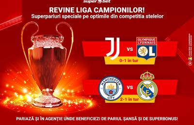 Liga Campionilor se întoarce! Prinde Supercotele Speciale la cea mai tare competiție din fotbal!