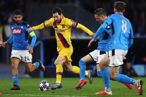 BARCELONA - NAPOLI // Messi le dă insomnii italienilor