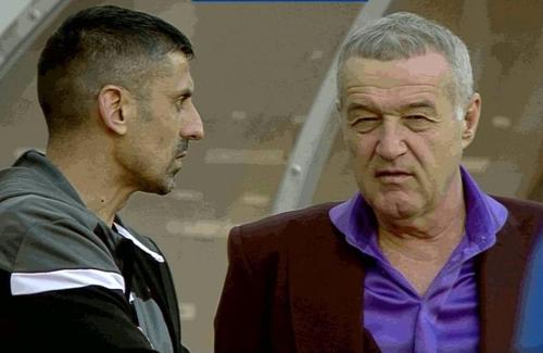 Discuția liniștită între Dănciulescu și Becali FOTO Captură TV