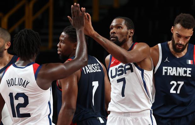 Kevin pe Olimp! Durant a condus-o pe SUA spre titlul olimpic și a câștigat a treia medalie de aur din carieră