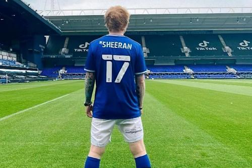 Ed Sheeran // foto: itfc.co.uk