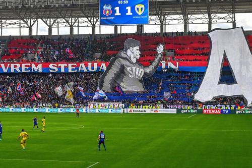 Suporterii Stelei vor s-o vadă pe Steaua în prima ligă / Sursă foto: Raed Krishan (GSP)
