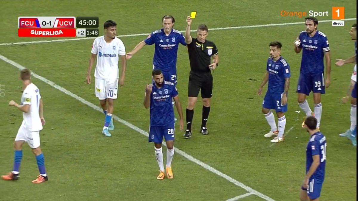 Momentul ratat de camerele TV » Ce s-a întâmplat după golul marcat Hanca în derby-ul cu FCU Craiova