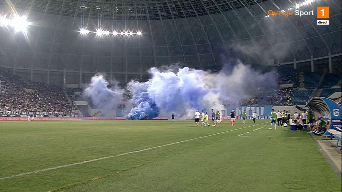 Momentul ratat de camerele TV » Ce s-a întâmplat după golul marcat Hanca în derby-ul cu FCU Craiova
