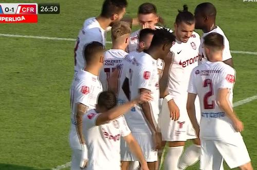 Chindia Târgoviște - CFR Cluj, în etapa #4, live/ foto Captură Prima Sport
