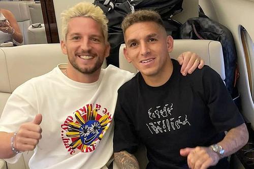 Dries Mertens și Lucas Torreira, Foto: Instagram