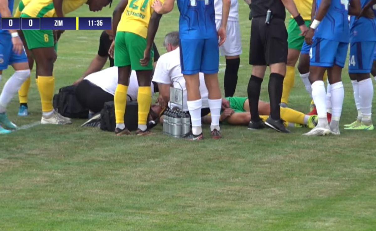 Zimbru Chișinău - Accidentare Donny van Iperen