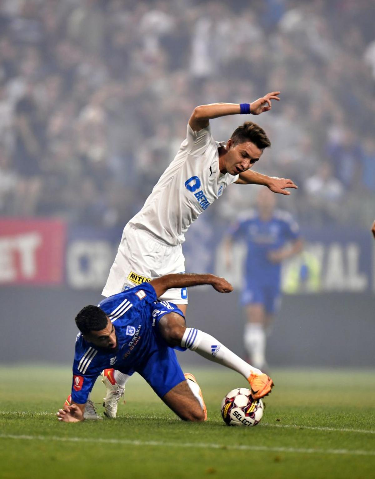 Panică la CSU Craiova » Andrei Ivan s-a accidentat în derby-ul cu FCU Craiova: „La fiecare duel adversarul mă lovește în zona unde am probleme”