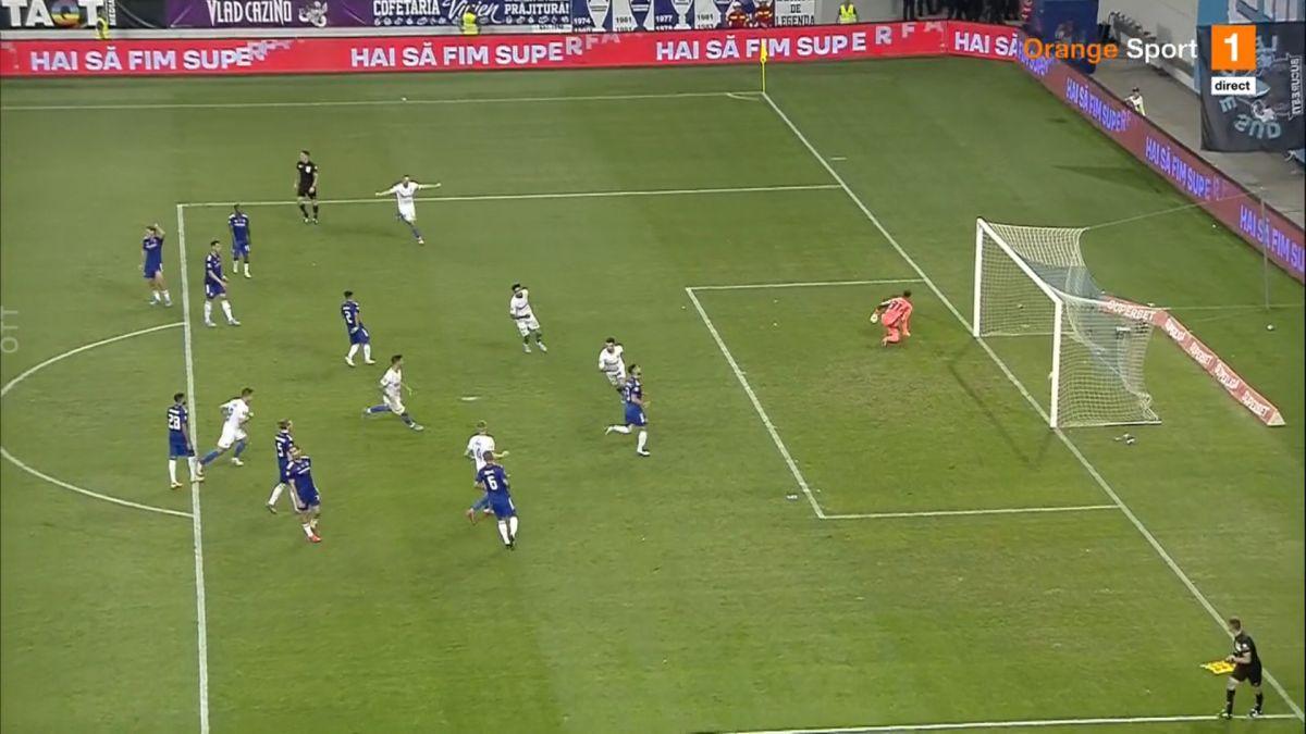 FOTO Gol Hanca în FCU Craiova - CSU Craiova și torțe aruncate de fani 07.08.2022