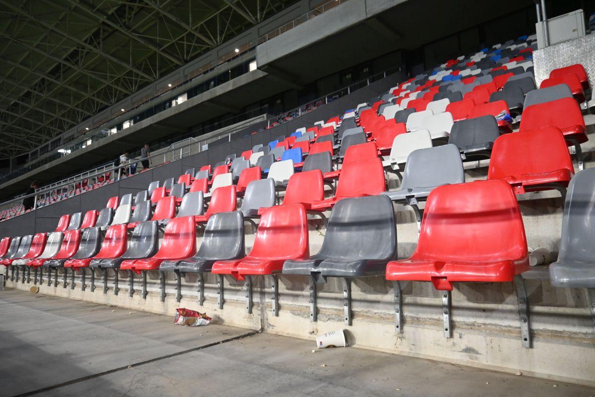 FOTO Stadionul Ghencea după FCSB - CFR Cluj